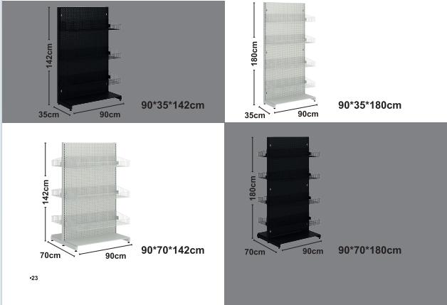 Pegboard Wire regály