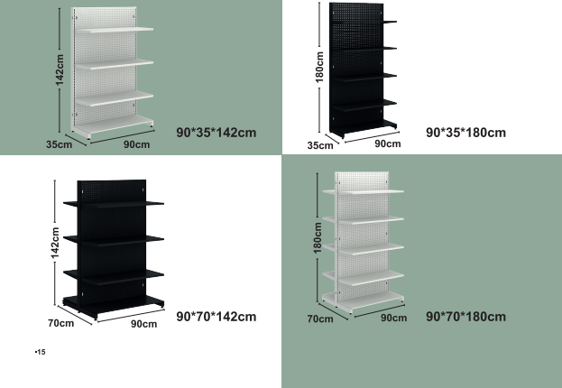 Pegboard Max regály